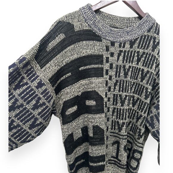 Vintage 1988 Mens Sweater Size M - Picture 4 of 5